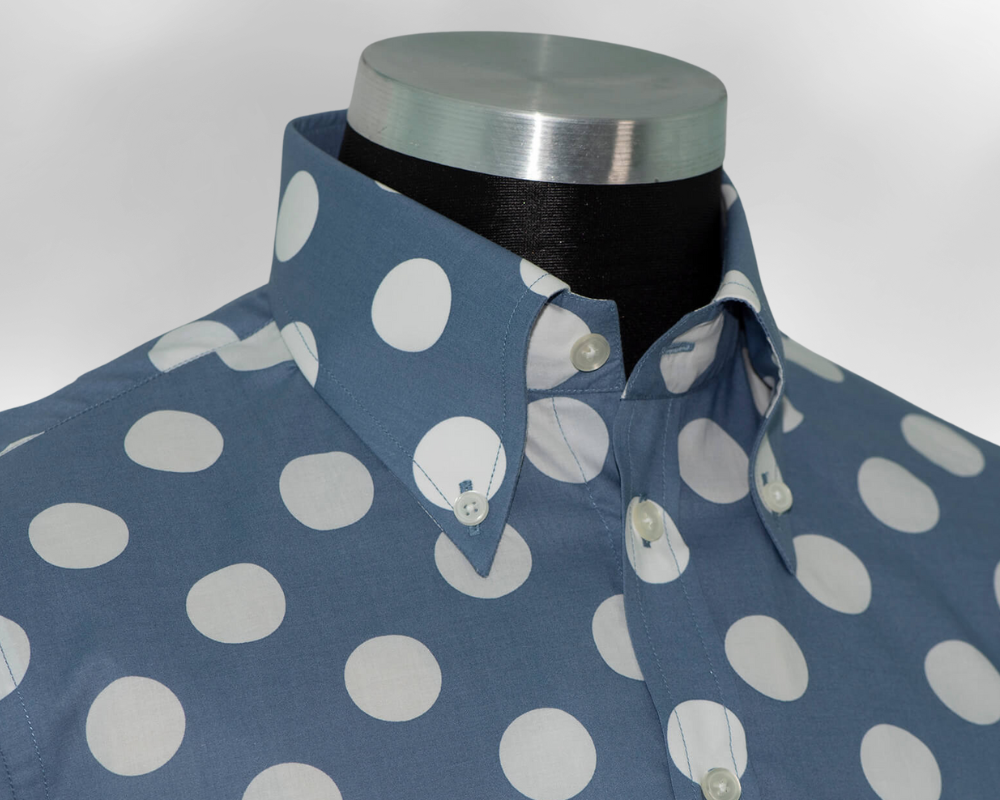 Retro polka dot shirt online