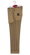 Cotton Twill Khaki Sta Press Mod Trouser