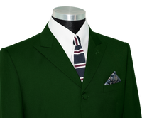 Paul Weller Peak Lapel 4 Button Green Mod Suit