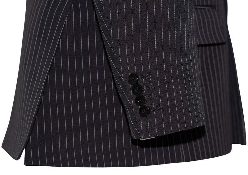 The Beatles Black Pin Stripe Suit