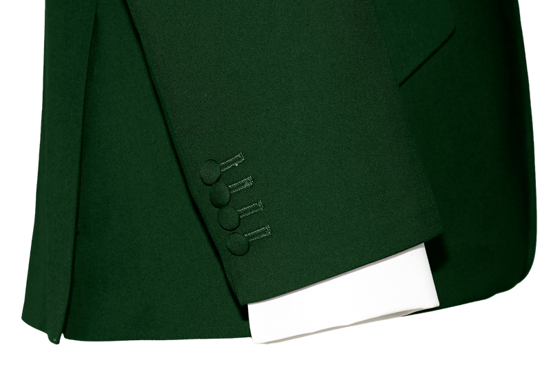 Paul Weller Peak Lapel 4 Button Green Mod Suit