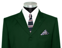 Paul Weller Peak Lapel 4 Button Green Mod Suit