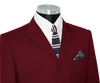 Paul Weller Peak Lapel 4 Button Burgundy Wine Mod Suit