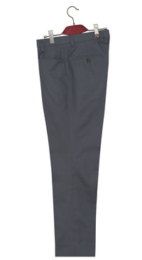 Cotton Twill Dim Grey Sta Press Mod Trouser