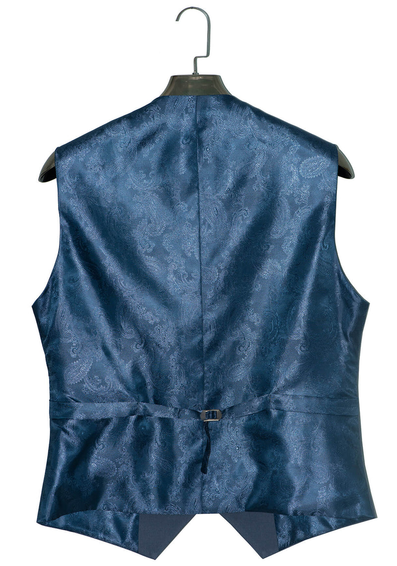 SALE Carolina Blue Notch Lapel Waistcoat (40 Regular)