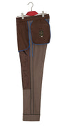 Weller Chocolate Brown Mod Trouser