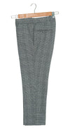 60's Retro Prince of Wales Check Grey Mod Trouser