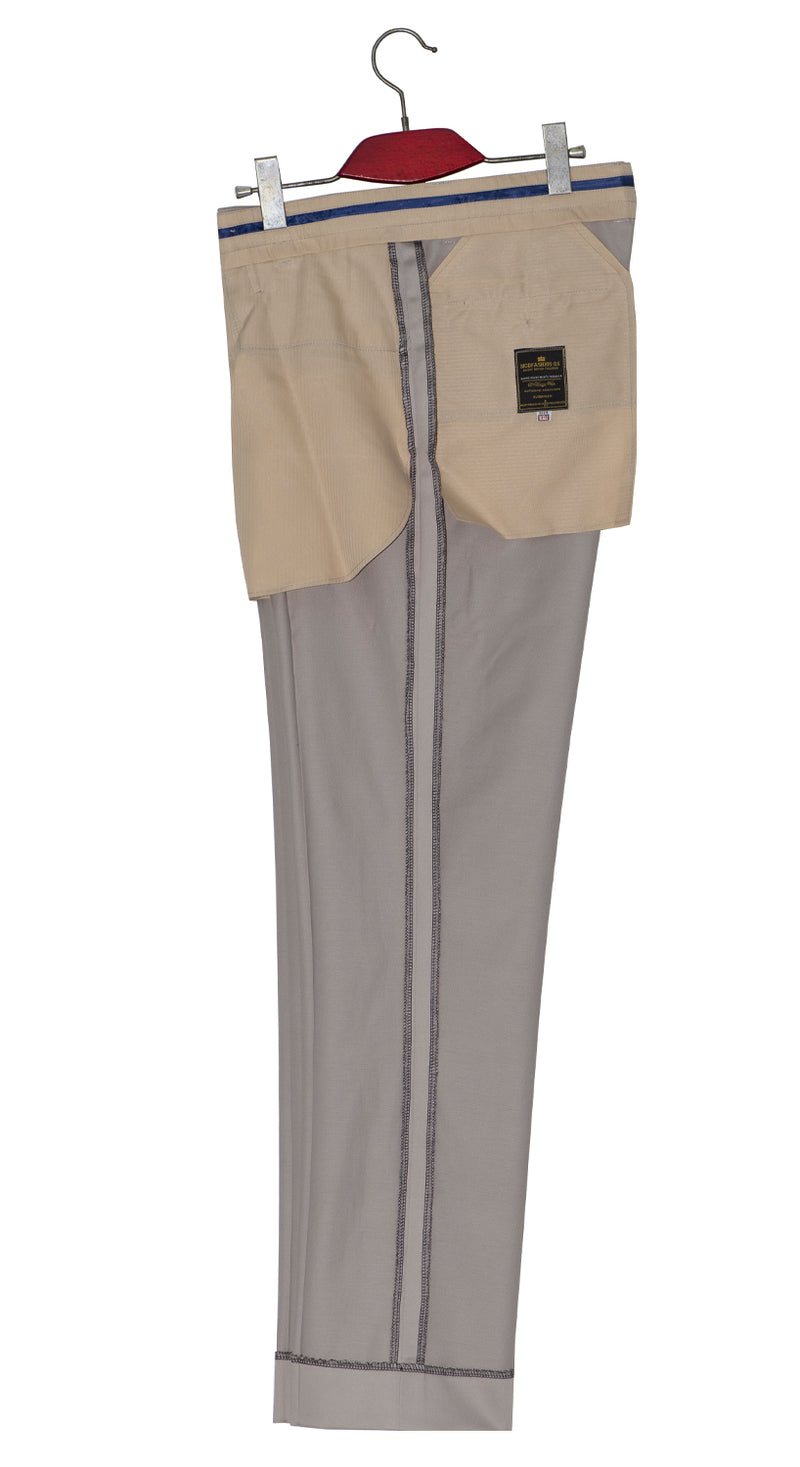 Premium Quality Pabble Grey Sta Press Mod Trouser