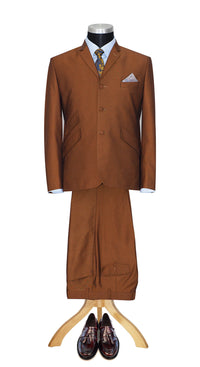 Tony Murray Rust Colour Tailored Mod Suit