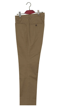 Cotton Twill Khaki Sta Press Mod Trouser