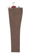 Classic Hounds Tooth Brown Mod Trouser