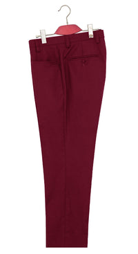 Paul Weller Burgundy Wine Mod Trouser