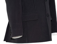 The Beatles Black Pin Stripe Suit