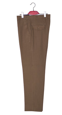 Brown Hounds-Tooth 60's Men's Mod Trouser