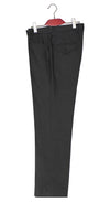 David Waller Cashmere Wool Charcoal Mod Trouser