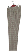 Multicolor Plaid Check 65's Men's Mod Trouser