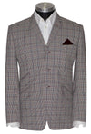 Bob Henrit Gun Club Check Grey Mod Blazer