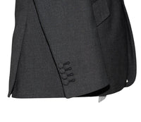 Tony Hick 3 Button Tailored Charcoal Mod Blazer