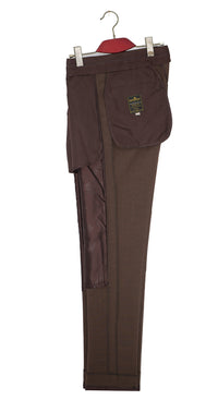 Essential Dark Brown Mod Trouser