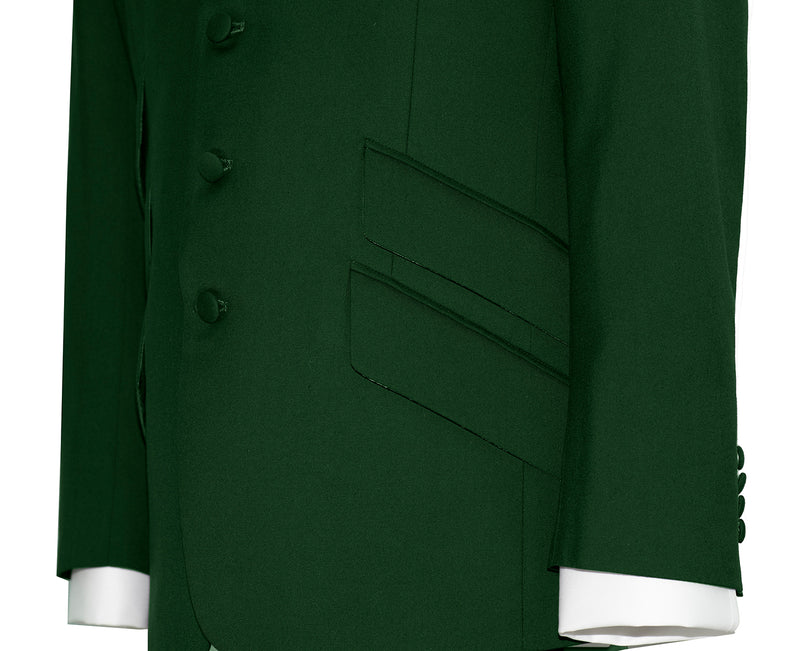 Paul Weller Peak Lapel 4 Button Green Mod Suit