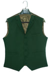 SALE Green Notch Lapel Waistcoat (40 Regular)