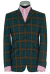 Jeff Beck Green Check Tailored Mod Blazer