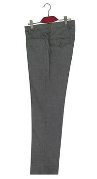 Grey Herringbone Mod Trouser