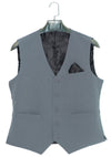 SALE Classic Light Grey V Cut Waistcoat (40 Regular)