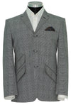 Vintage Grey POW Check Mod Blazer