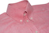 Oxford Cotton Pink Button Down High Collar Mod Shirt