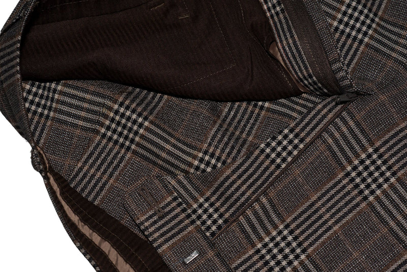 Tweed Prince of Wales Check Vintage Mod Trouser