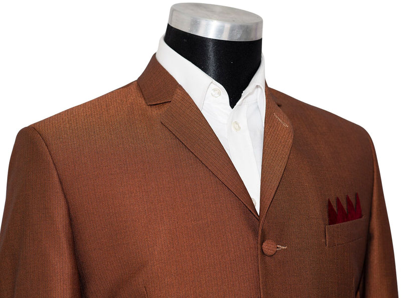 Tony Murray Rust Colour Tailored Mod Suit