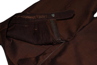 Original Mohair Golden Coffee 2 Tone Mod Trouser