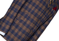 Rick Buckler Buffalo Check Brown 3 Button Mod Suit