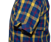 Button Down Yellow & Blue Check Mod Shirt