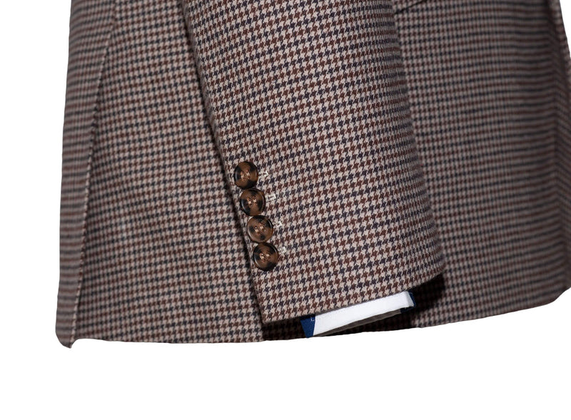 Rick Huxley 60's Tweed Brown Dogtooth Suit