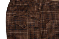 Tweed Brown Check 60's Mod Trouser