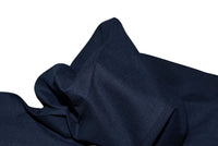 Pure Cashmere Wool Midnight Blue Mod Trouser