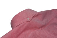 Oxford Cotton Pink Button Down High Collar Mod Shirt