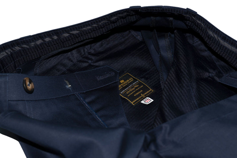 Premium Quality Navy Blue Sta Press Mod Trouser