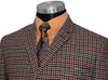 Dave Wright Tweed Tailored Brown Dogtooth Suit