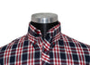 Button Down Red & White Check Mod Shirt