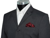 Tony Hick 3 Button Tailored Charcoal Mod Blazer