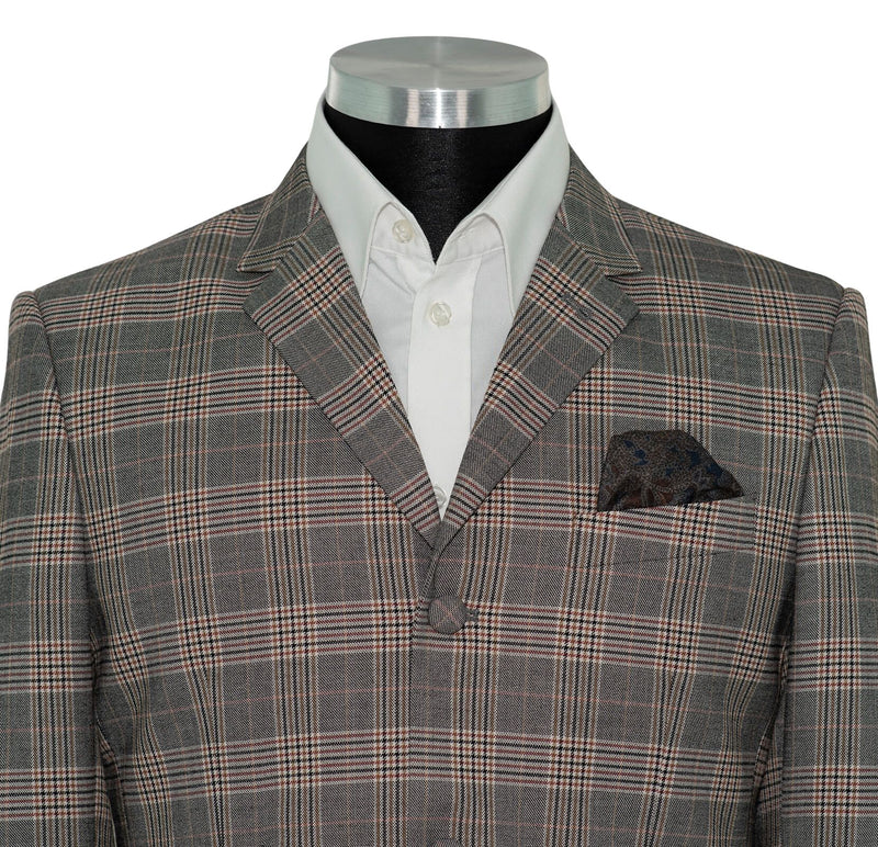 John Entwistle Vintage Brown POW Check Blazer