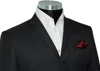 Allan Clarke Cashmere Wool Charcoal Mod Blazer