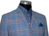 Paul McCartney Linen Sky Colour Check Mod Blazer