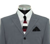 Gordon Waller Peak Lapel Light Grey Mod Suit