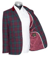 Lindsy Tartan Wool Men's Jacket Mod Blazer