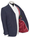 Keith Richards Wool Mid Night Blue Mod Blazer