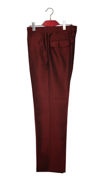 Burgundy Tonic Mod Trouser